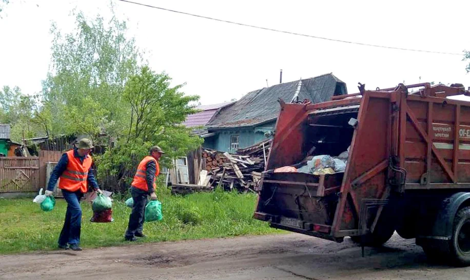 Вывоз мусора из частного дома в Приморско-Ахтарске в октябре